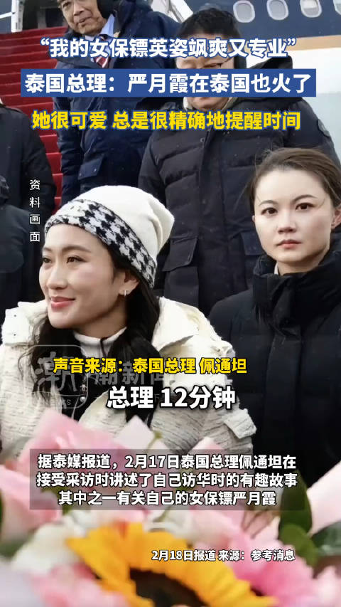 <strong>泰国总理称中国女保镖在泰国也火了</strong>