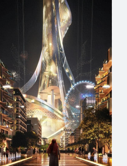 <strong>沙特拟建2000米世界第一高塔</strong>